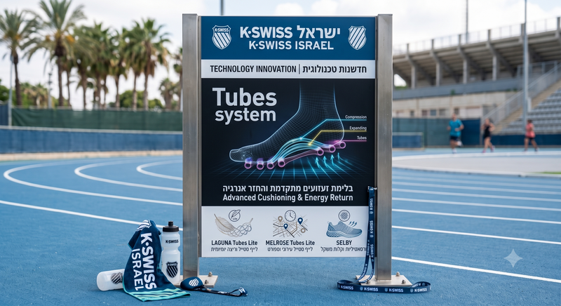 המדריך המלא לנעלי הריצה של K-Swiss: טכנולוגיית ה-Tubes ודגמי המפתח